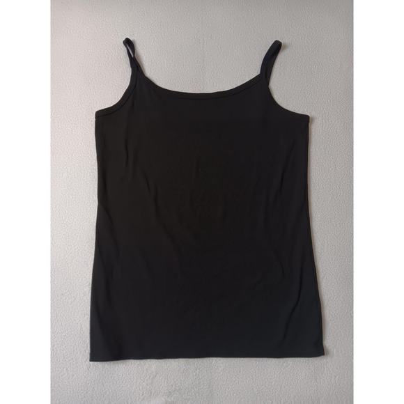 No Boundaries Other - No Boundaries Girls XL 15-17 Tank Black Slim Camisole Scoop Neck Stretch Tagless